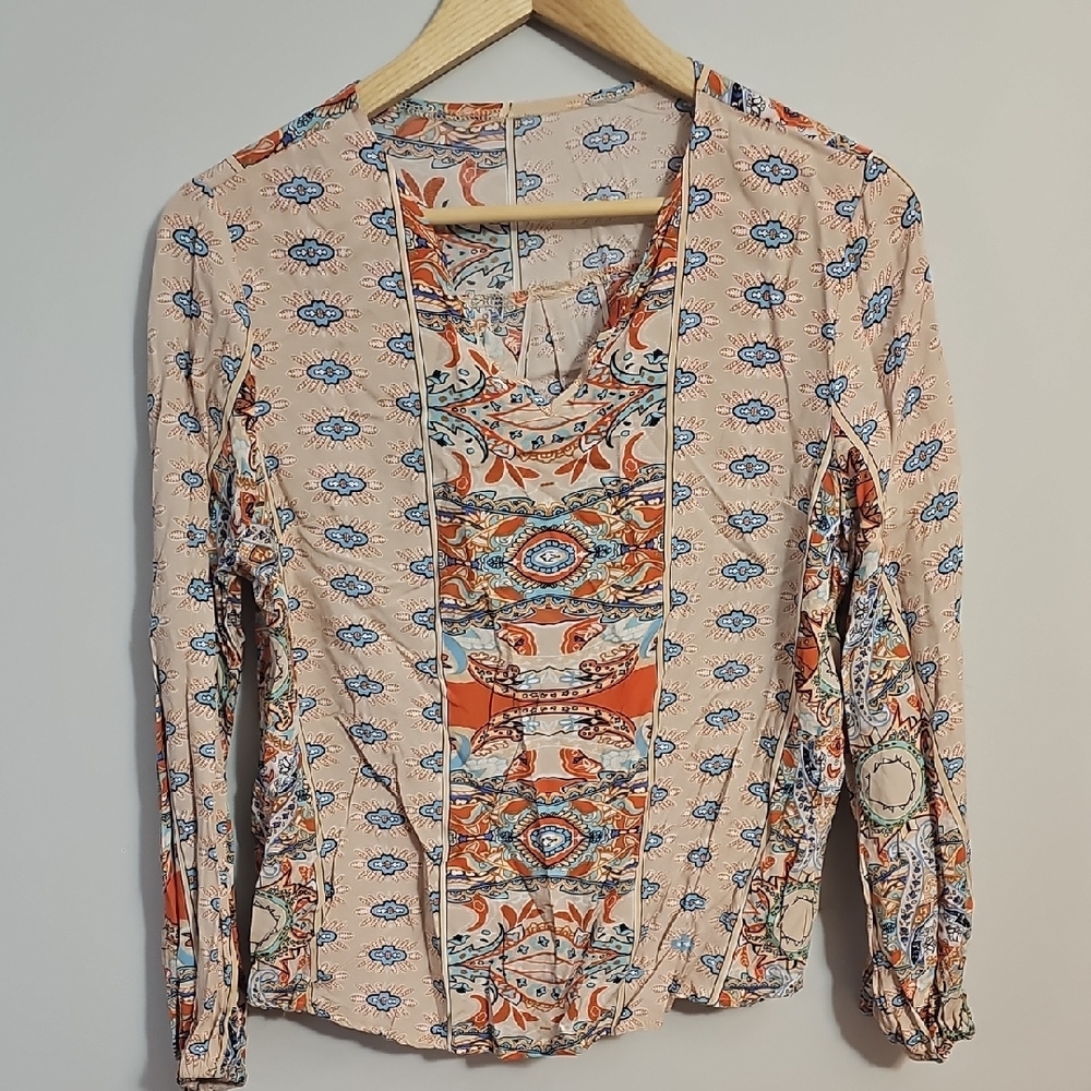 Shein Floral Patterned Women's Top Size XL